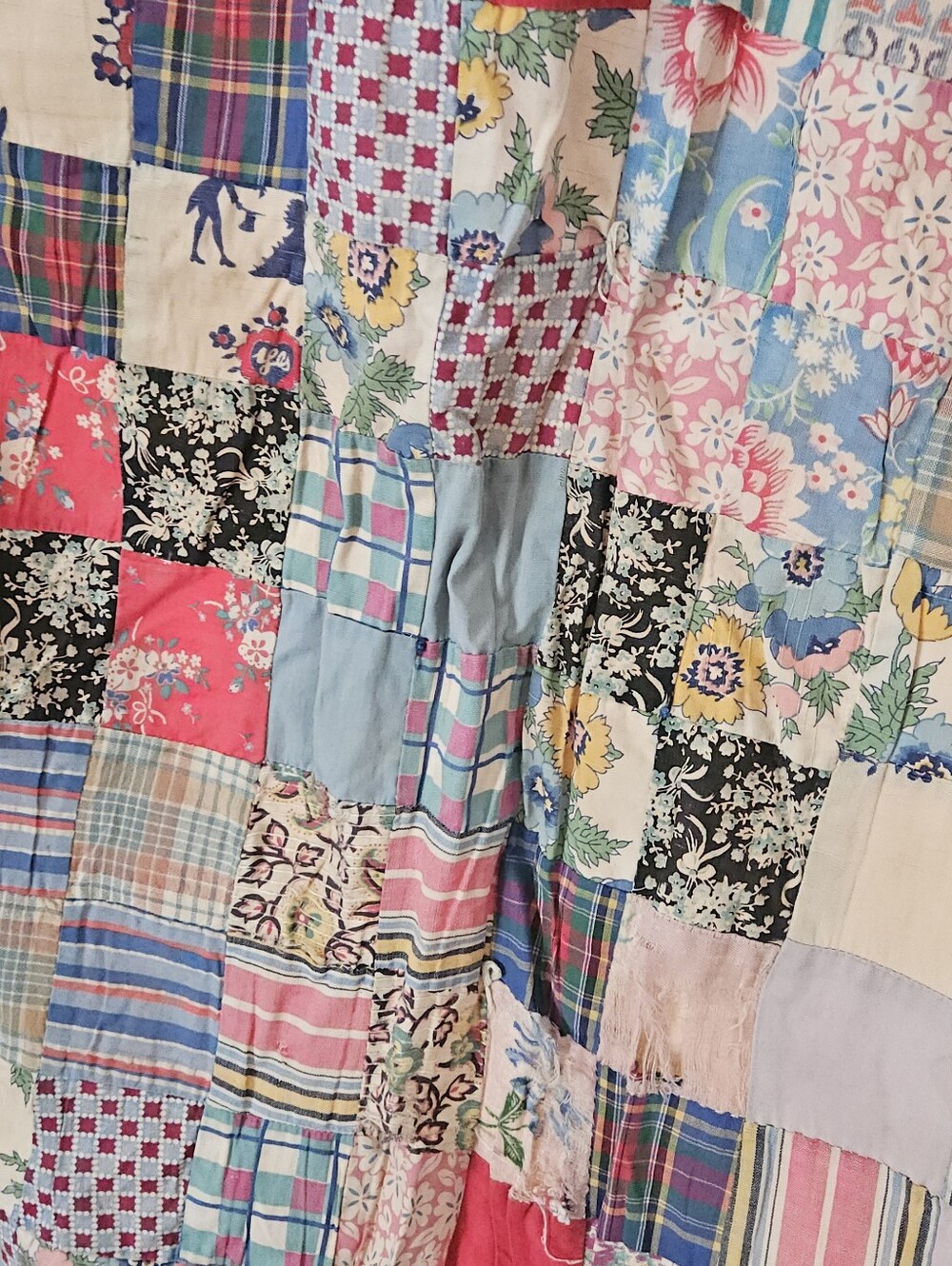 100 +/- Year Old Patchwork Quilt
